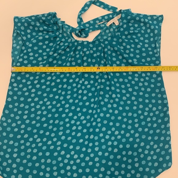 LC Lauren Conrad 100% Polyester Sleeveless Blouse, L - Picture 9 of 12